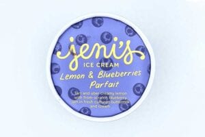 Jeni's Ice Cream Review Lemon & Blueberries Parfait