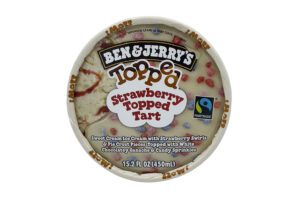 Ben & Jerry Strawberry Topped Tart Ice Cream Review